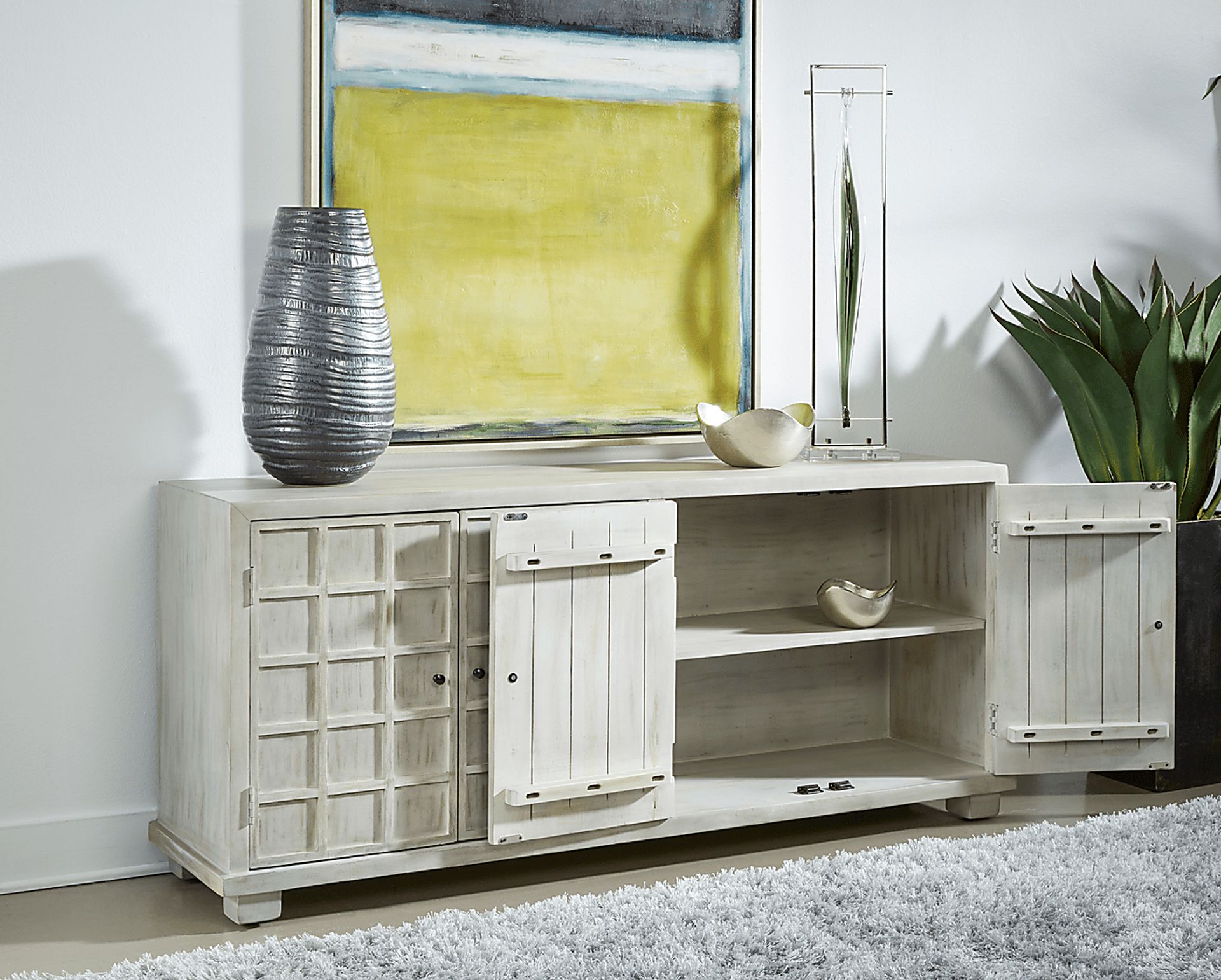 Kiddvile White Accent Cabinet - Image 3