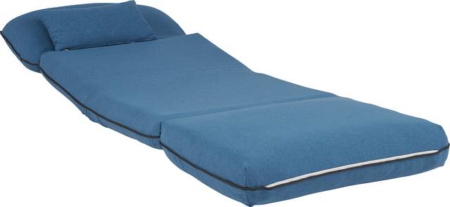 Kids Aalin Blue Sleeper Chair - Thumbnail - Image 2