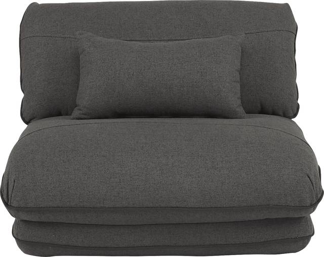 Kids Aalin Charcoal Sleeper Chair - Thumbnail - Image 3