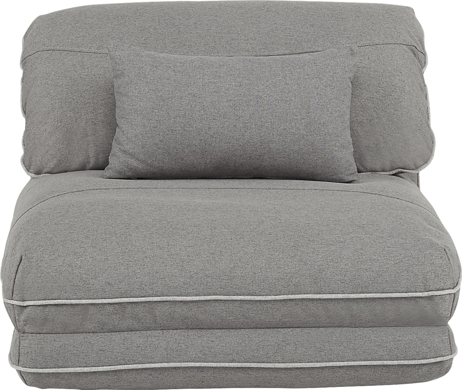 Kids Aalin Gray Sleeper Chair - Image 3