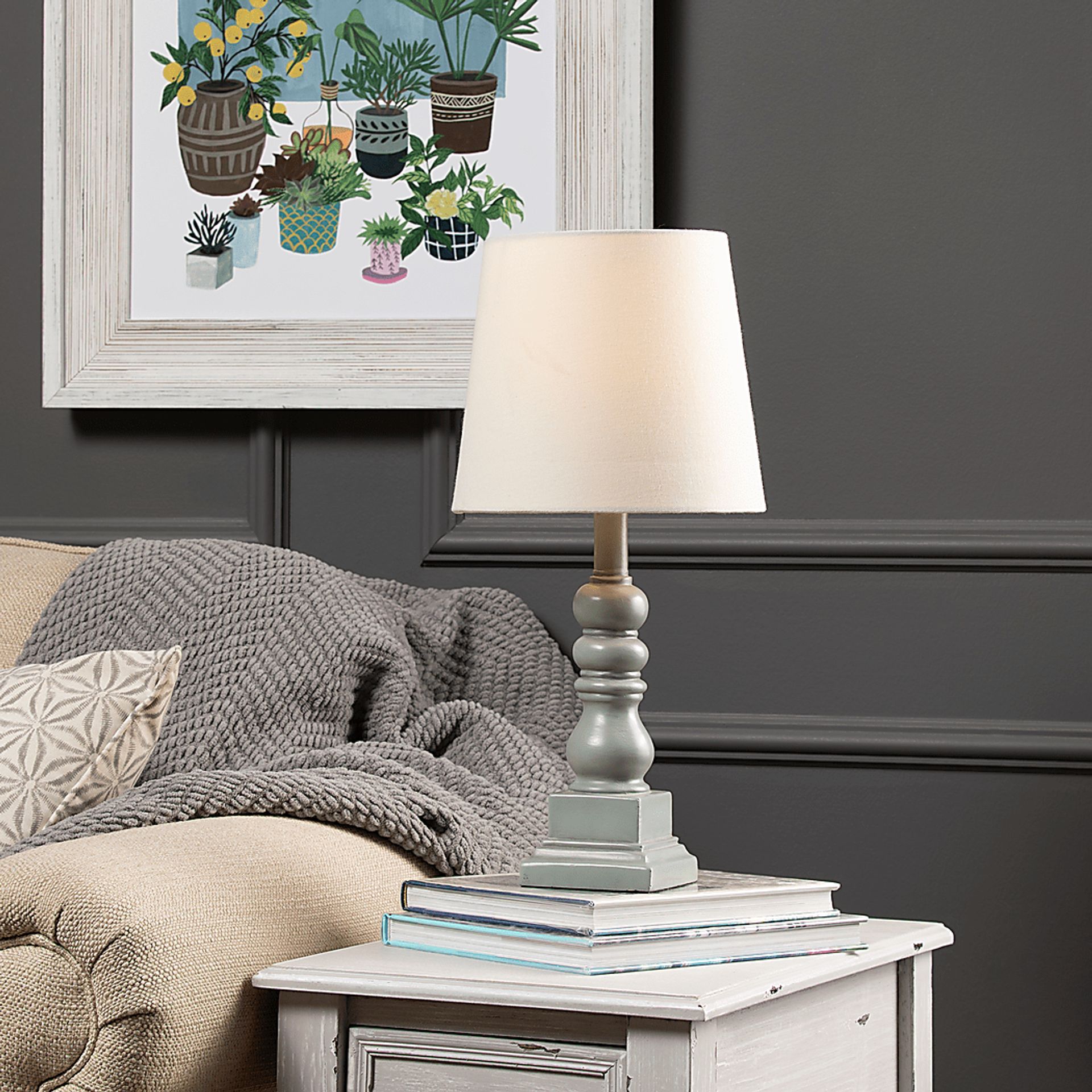 Kids Abelle Gray Lamp - Image 2