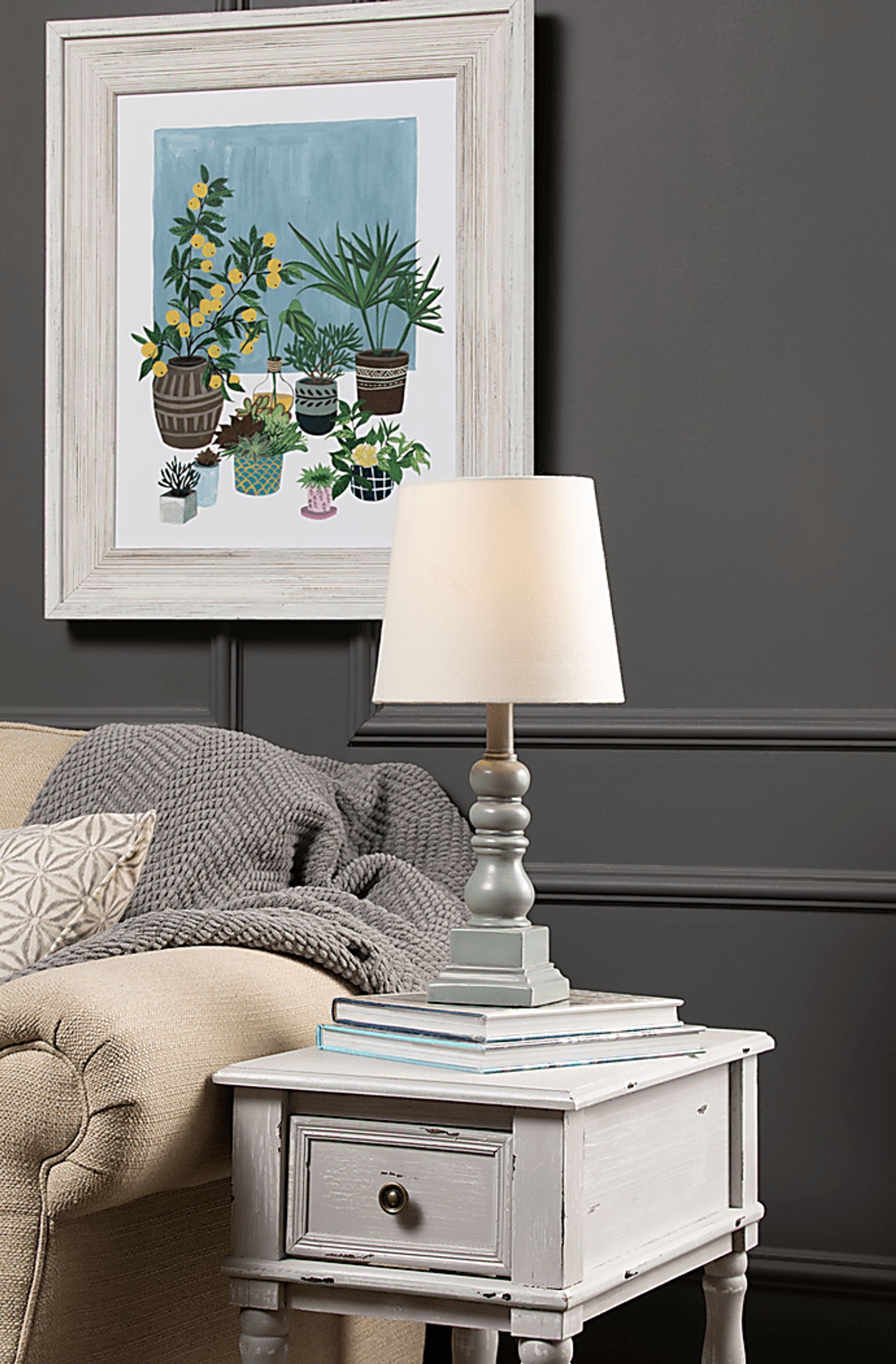 Kids Abelle Gray Lamp - Image 4