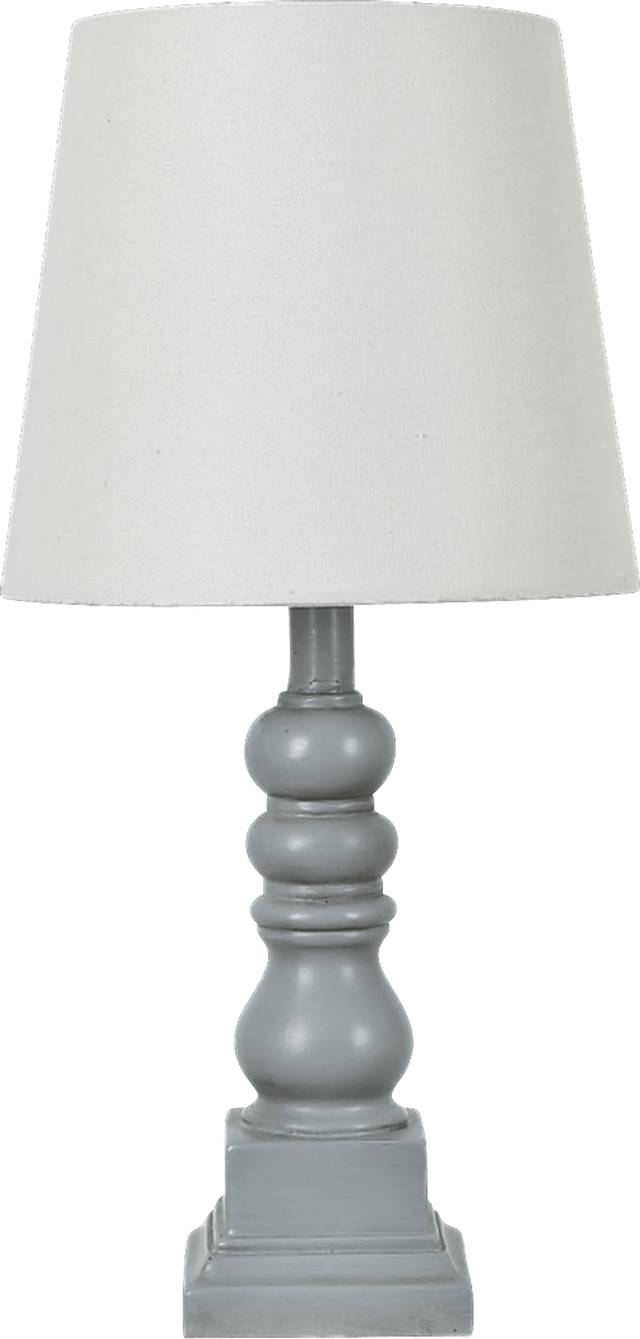 Kids Abelle Gray Lamp - Thumbnail - Image 1