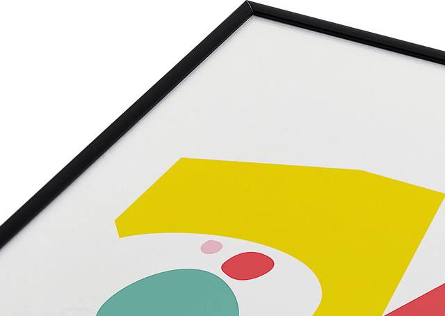 Kids Abstract Pop I White Metal Framed Print - Thumbnail - Image 3