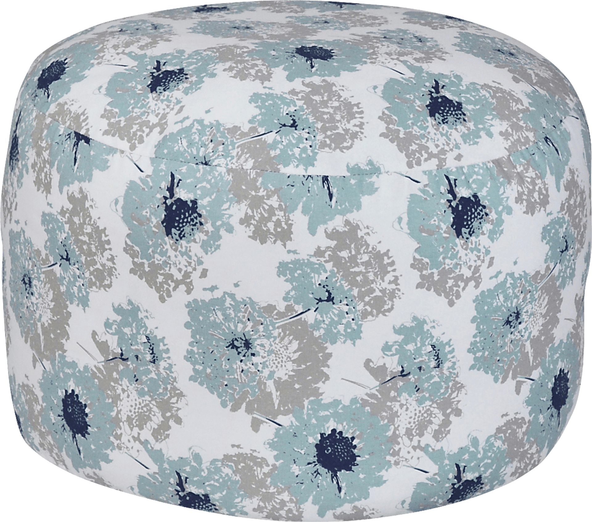 Kids Adalwolfa White Blue Poufette - Image 1