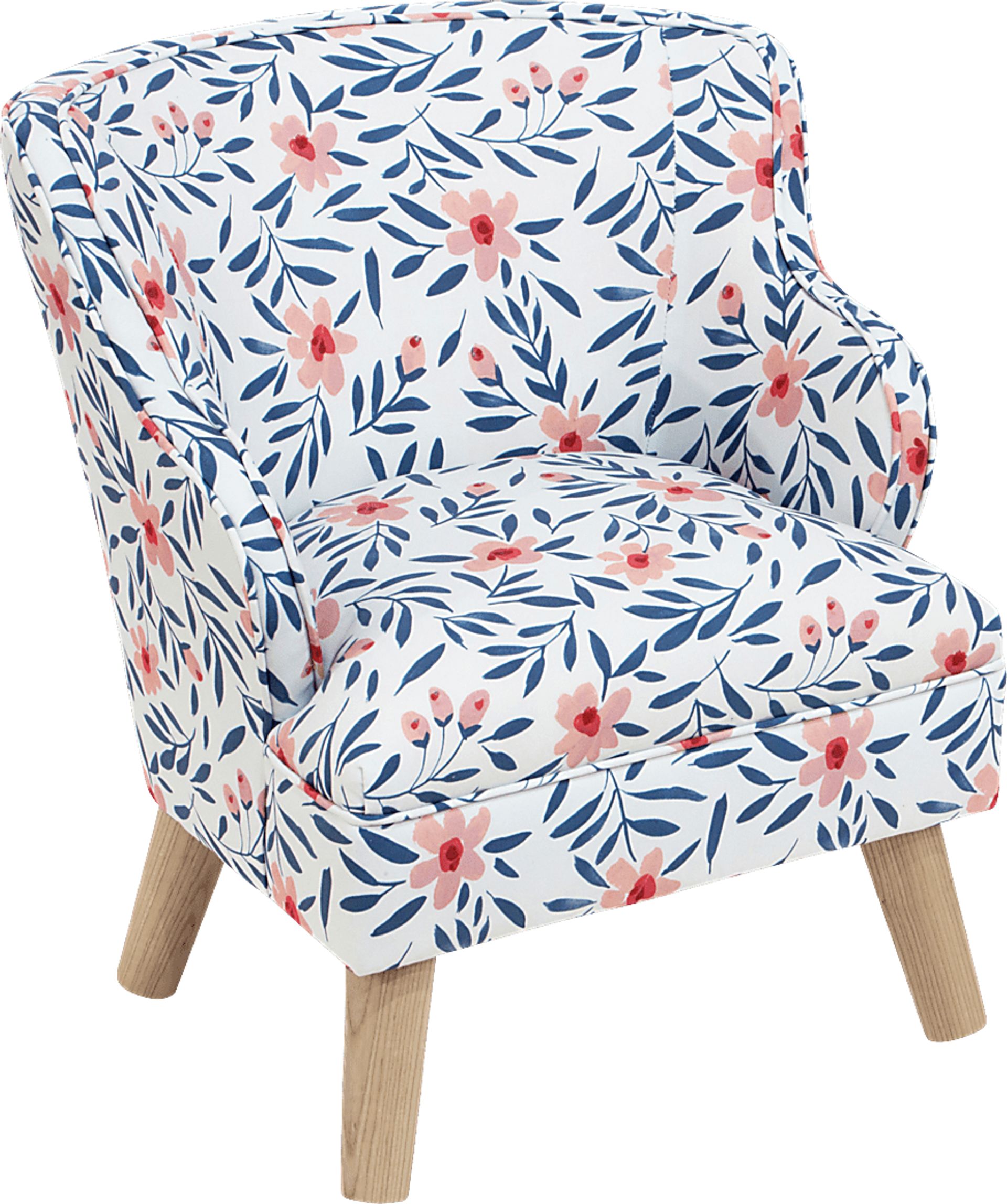 Adley Sky Toddler Accent Chair - Image 1