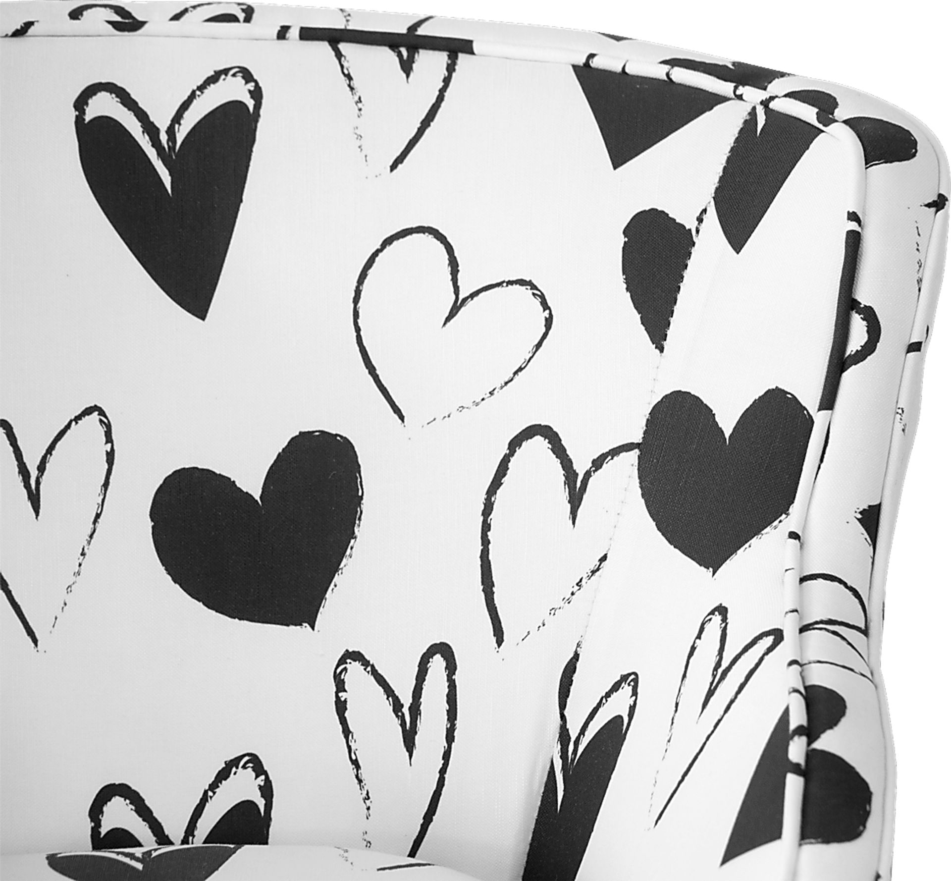 Adley White Toddler Accent Chair - Image 2