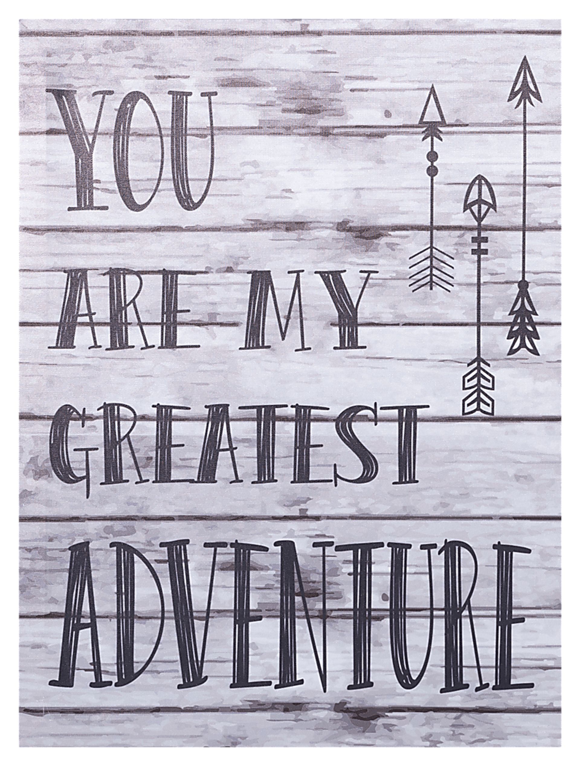 Kids Adventurous You Gray Artwork - Image 1