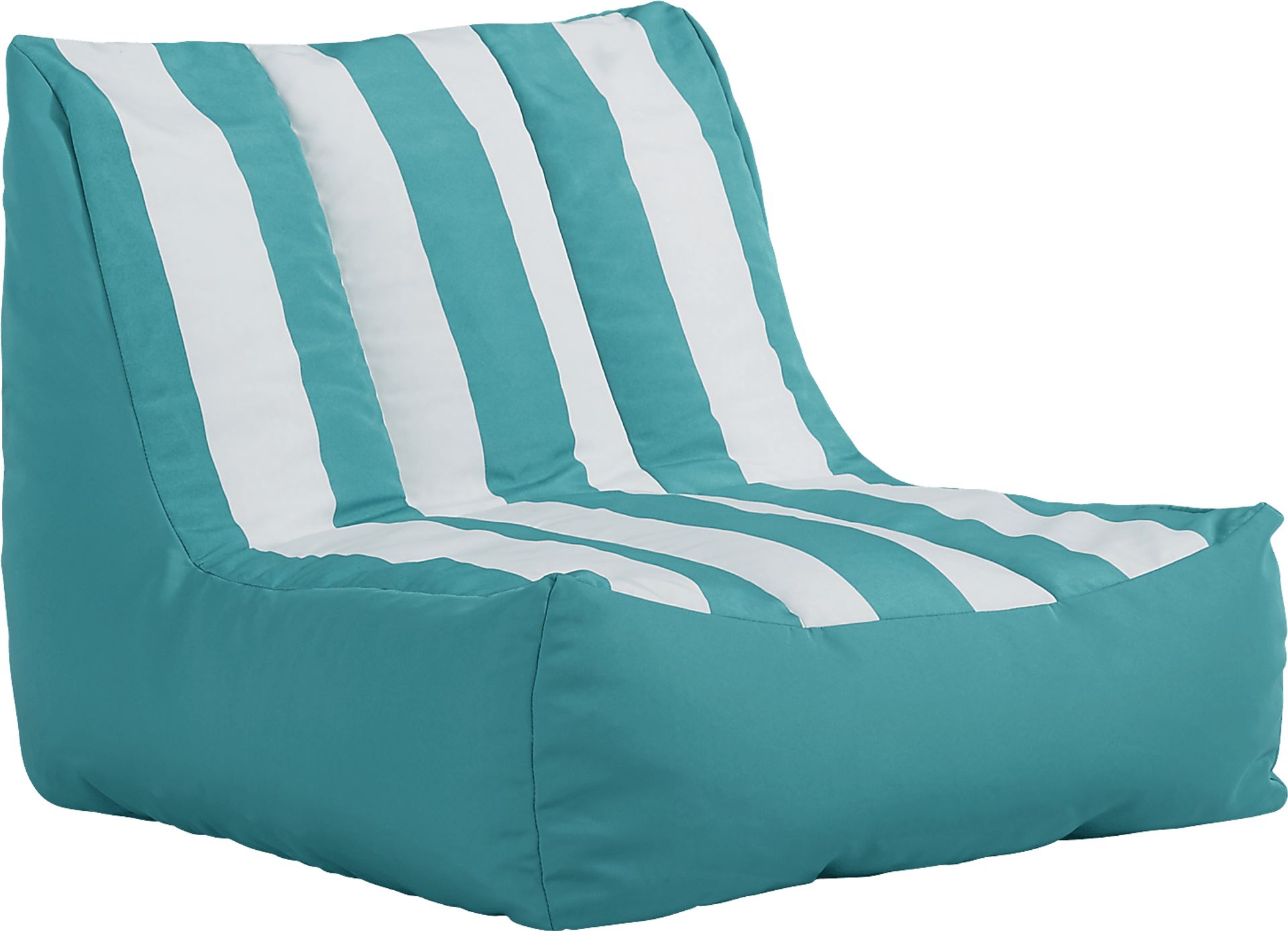 Kids Adysen Teal Indoor/Outdoor Lounger - Image 1