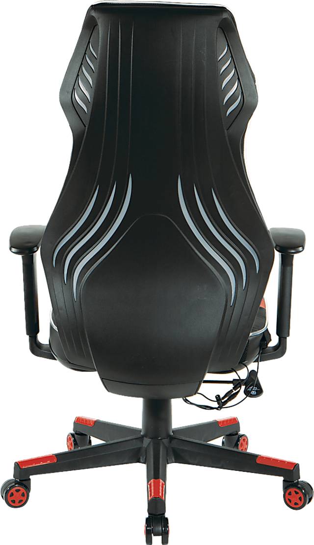Kids Aeryn Black/Red LED Gaming Chair - Thumbnail - Image 9