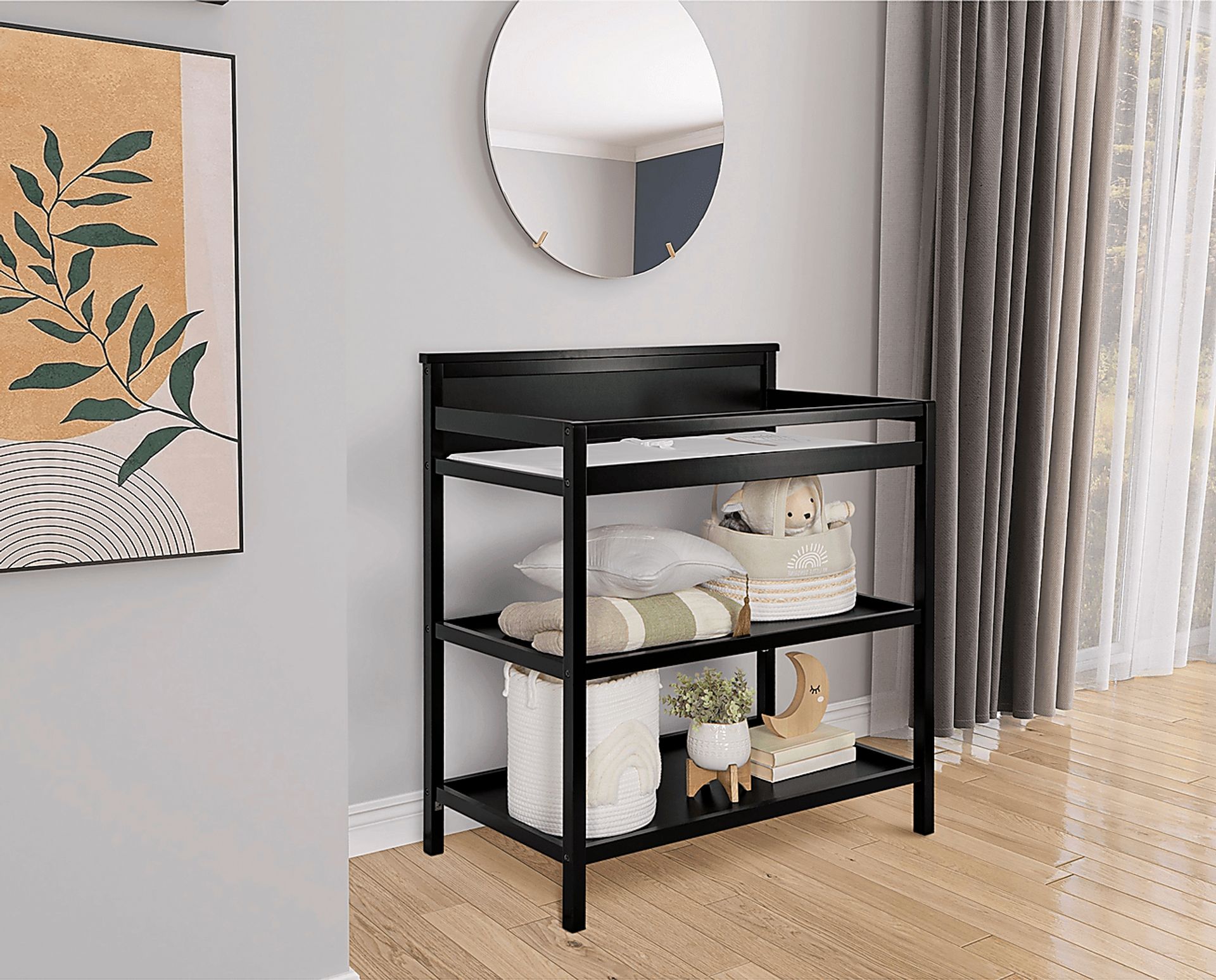 Kids Aestiva Black Changing Table - Image 2