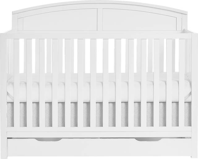 Kids Aezine White Convertible Crib - Thumbnail - Image 1