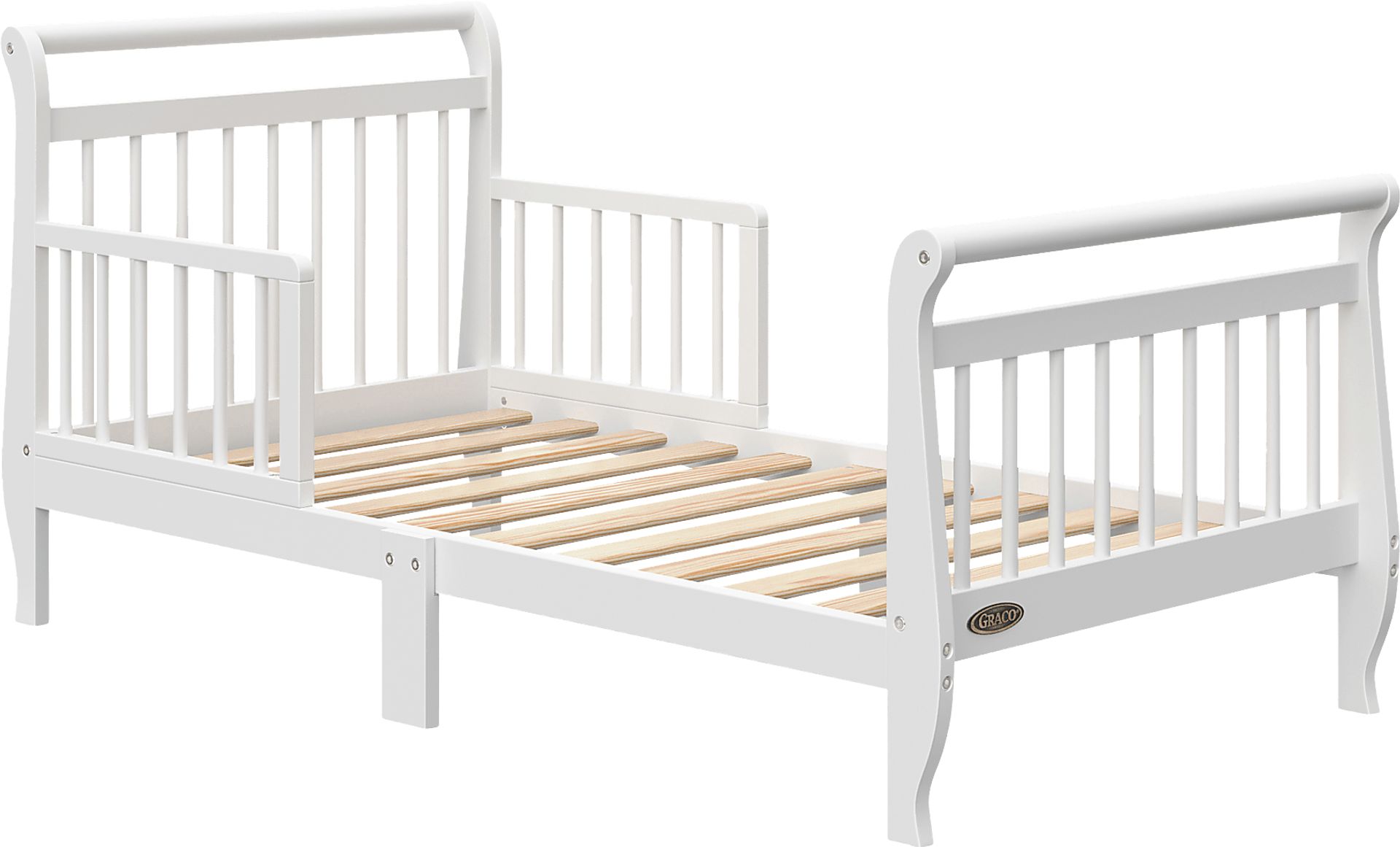 Kids Agoasi White Toddler Bed - Image 4