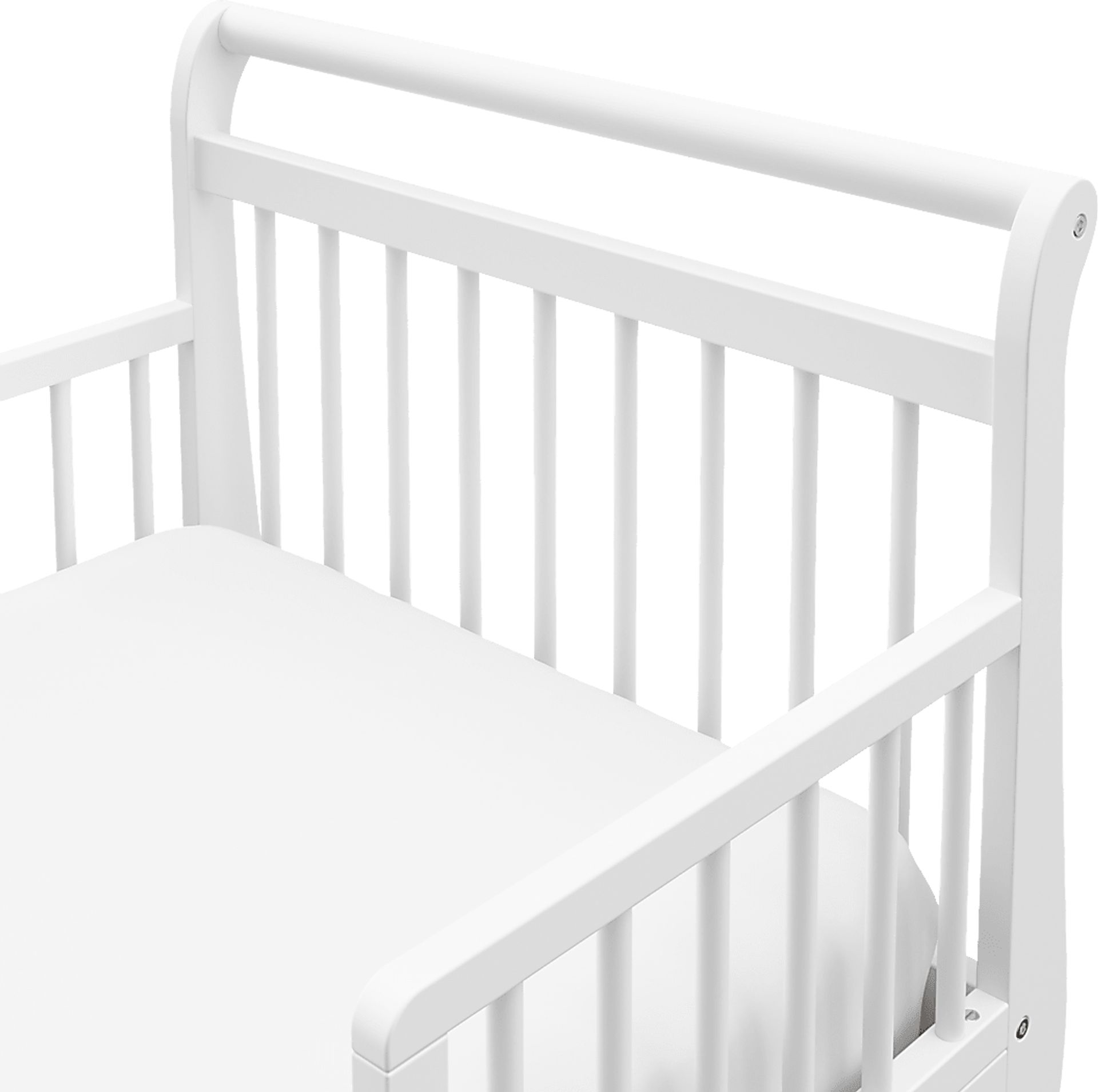 Kids Agoasi White Toddler Bed - Image 5