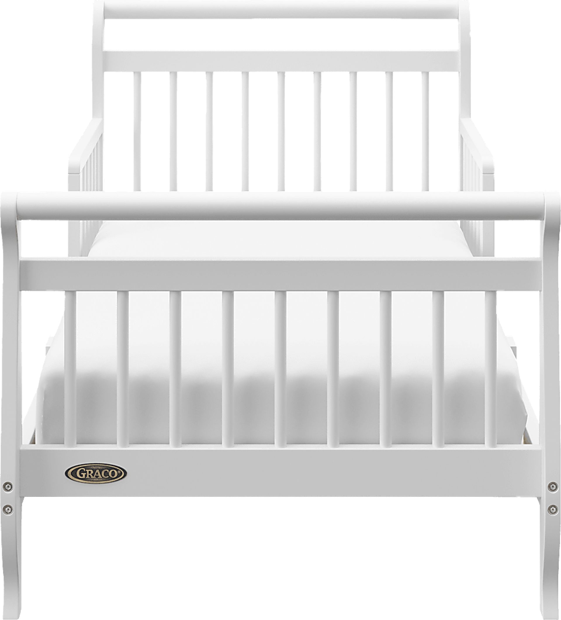 Kids Agoasi White Toddler Bed - Image 6