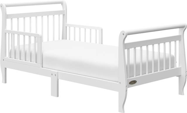 Kids Agoasi White Toddler Bed - Thumbnail - Image 1