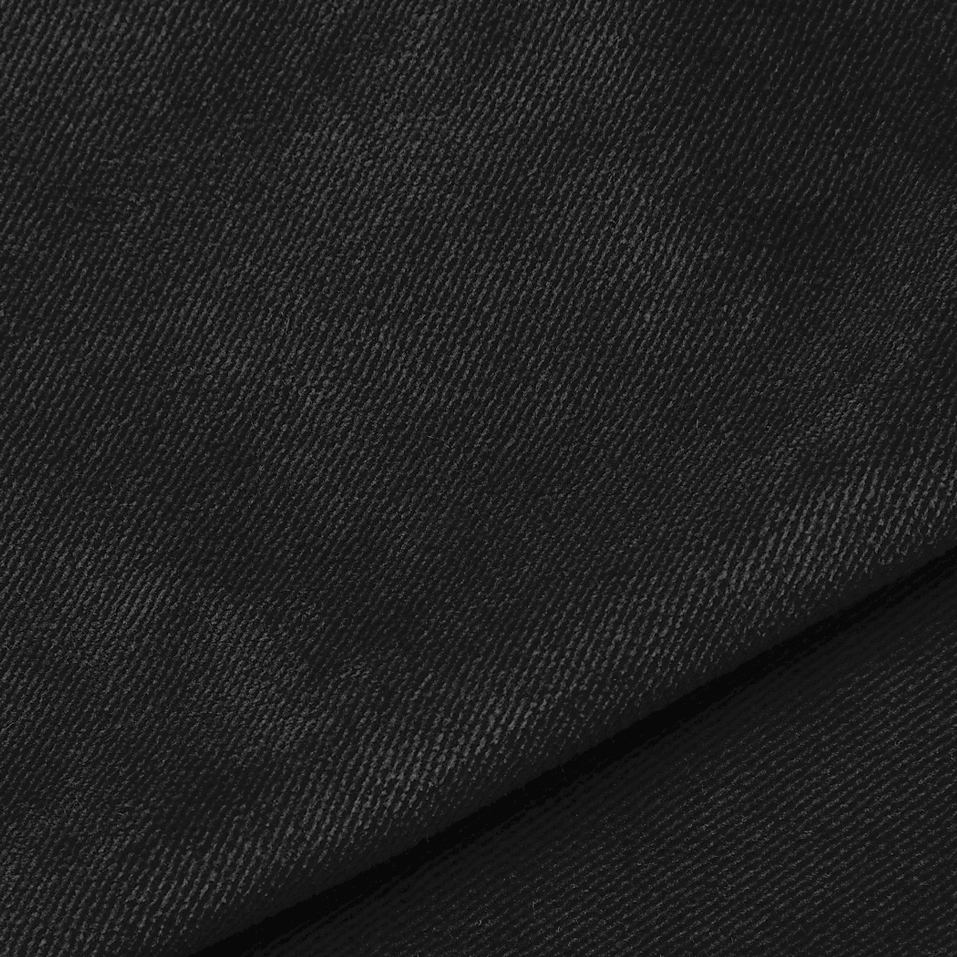 Alfy Black Convertible Sofa and Ottomans - Image 8