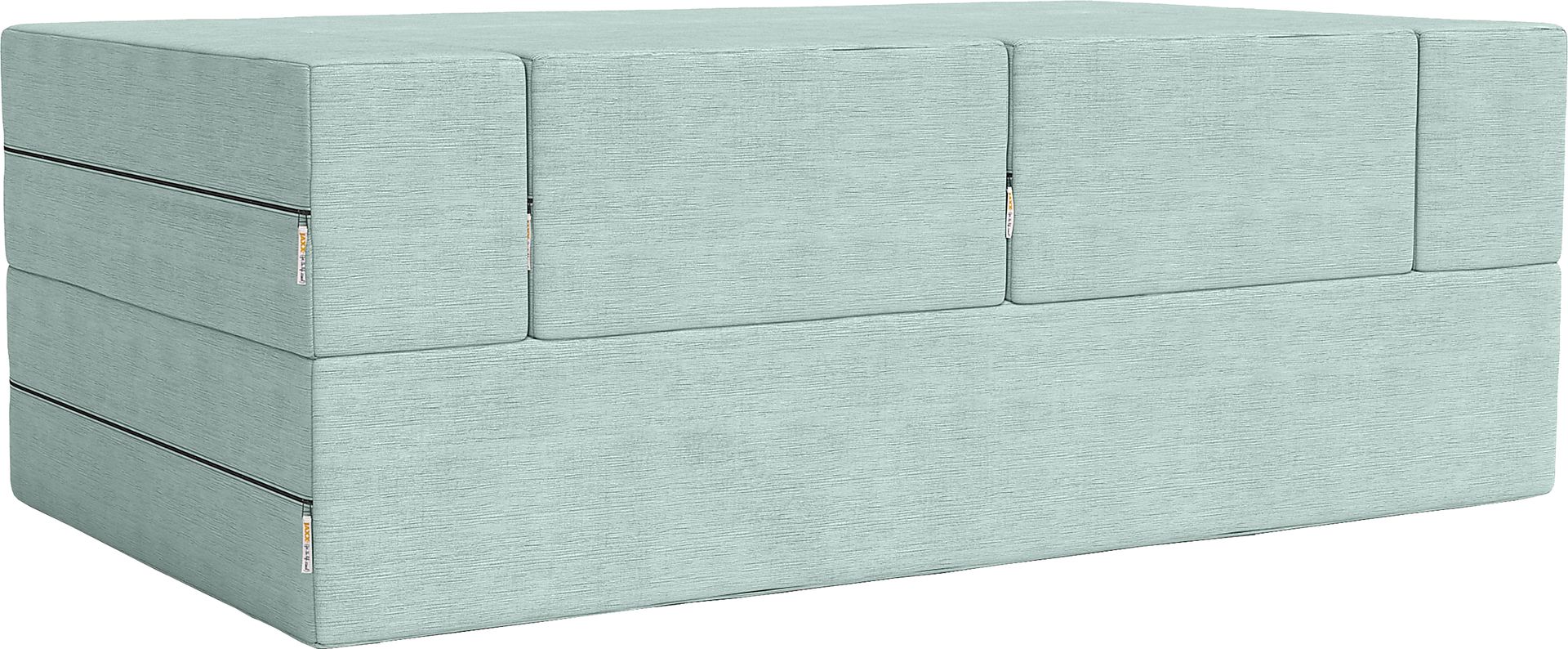 Kids Alfy Blue Loveseat & Ottomans, Set of 2 - Image 8