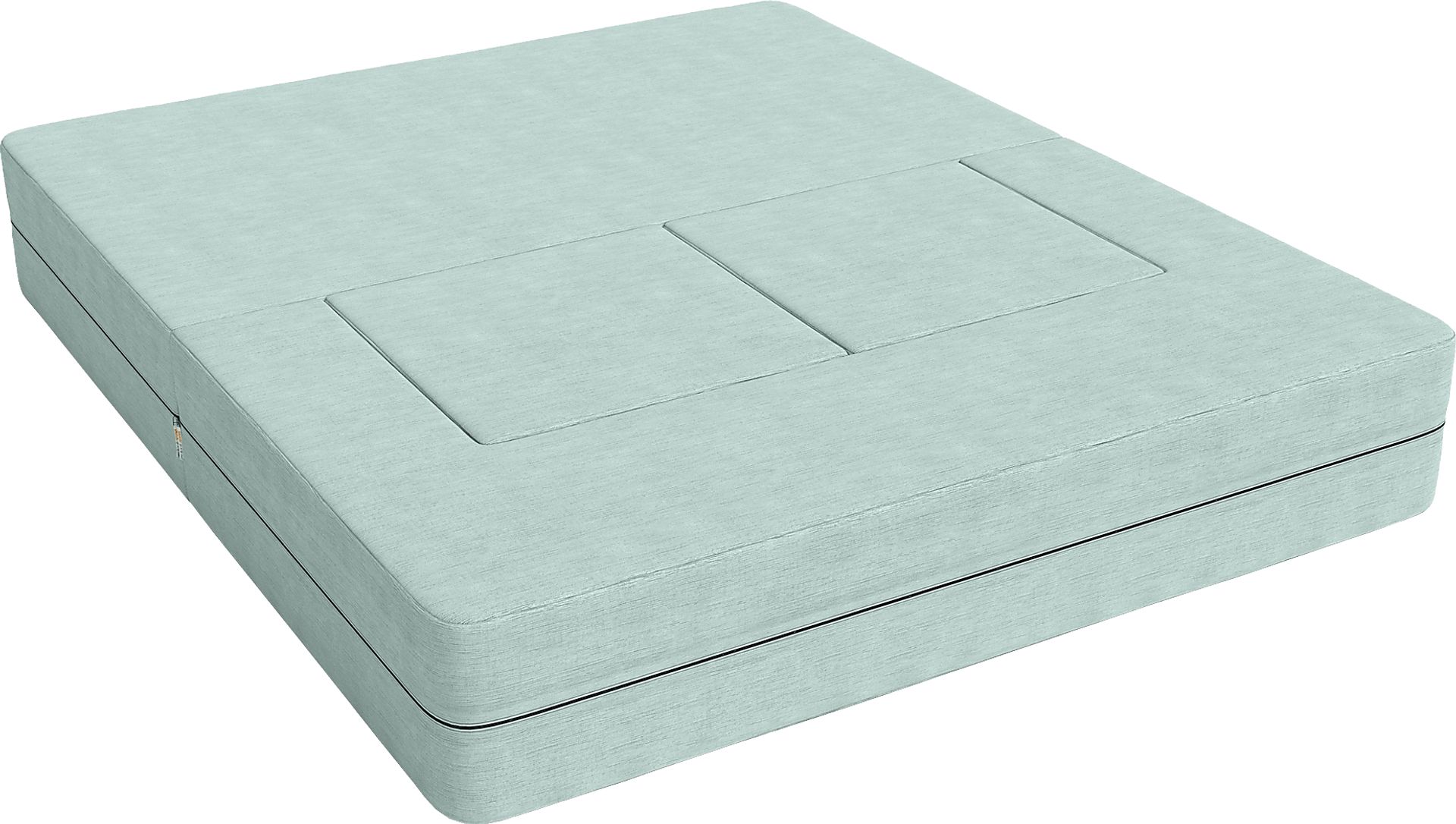 Kids Alfy Blue Loveseat & Ottomans, Set of 2 - Image 9