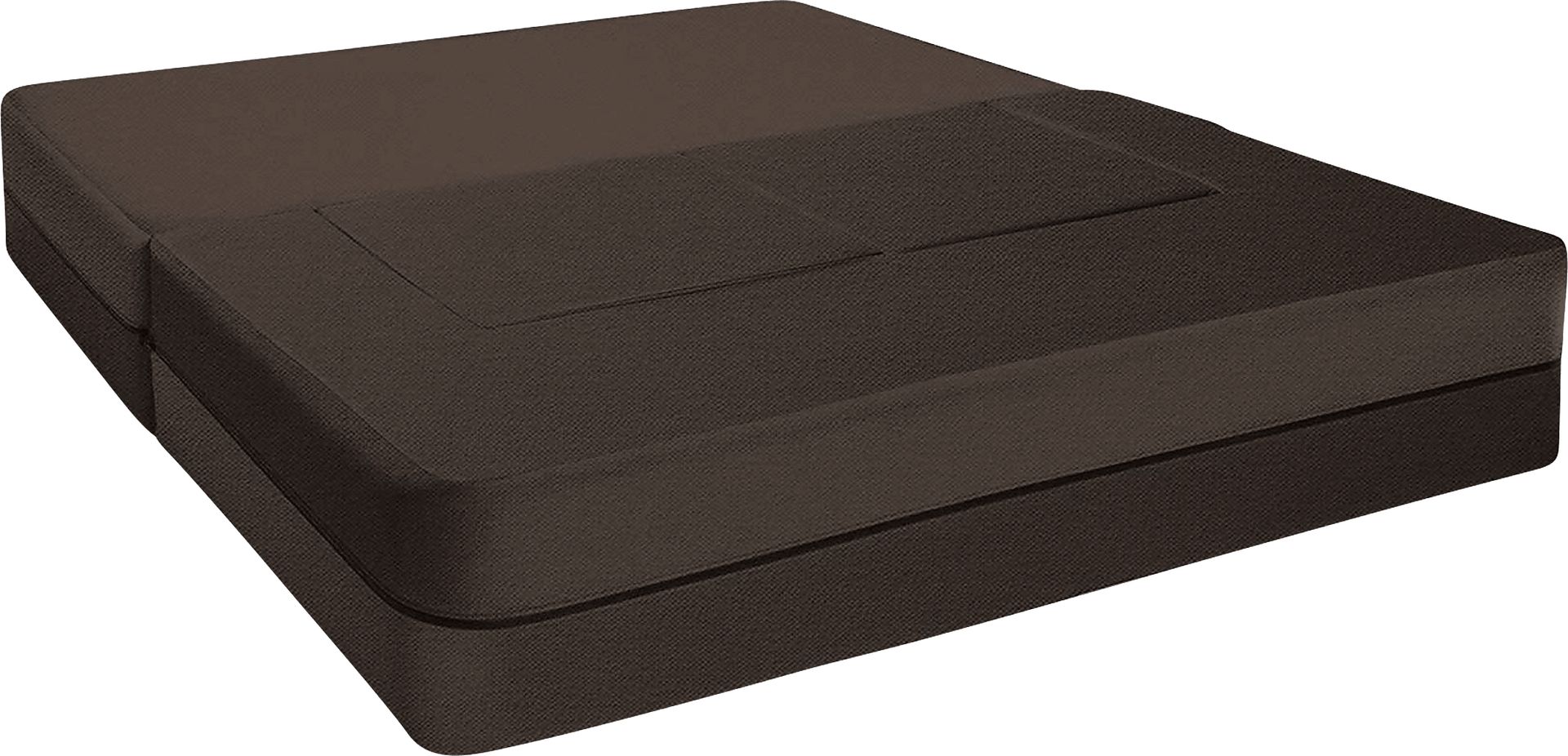 Alfy Brown Convertible Loveseat and Ottomans - Image 3