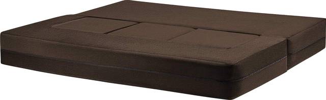 Alfy Brown Convertible Sofa and Ottoman - Thumbnail - Image 3