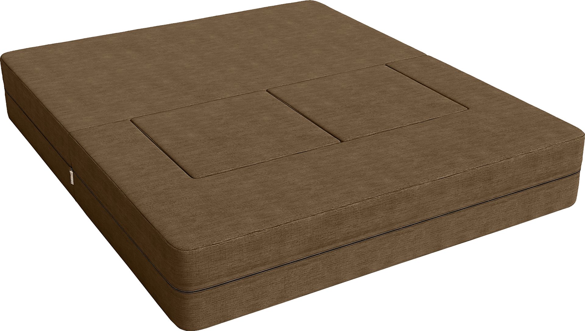 Kids Alfy Brown Loveseat & Ottomans, Set of 3 - Image 8