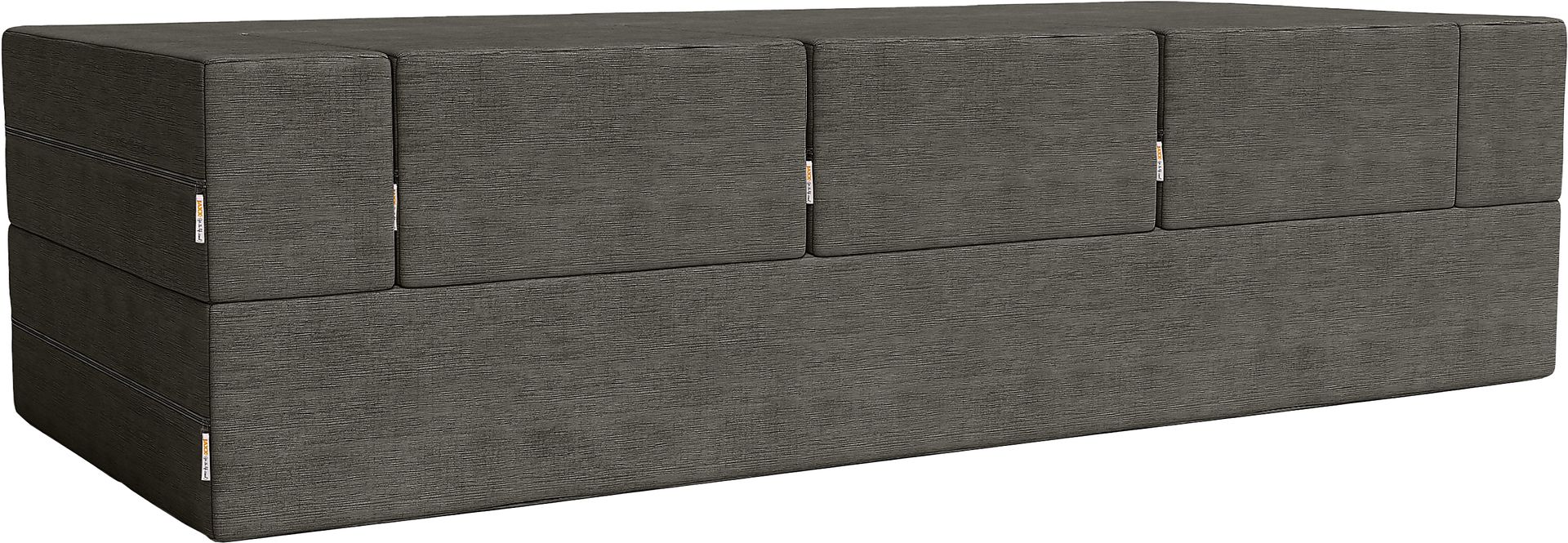 Kids Alfy Charcoal Sofa & Ottoman, Set of 4 - Image 5