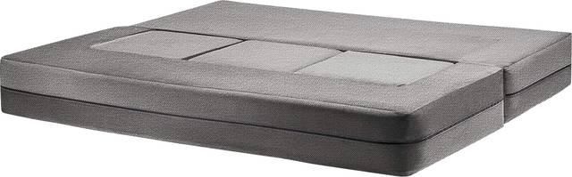 Alfy Gray Convertible Sofa and Ottoman - Thumbnail - Image 3