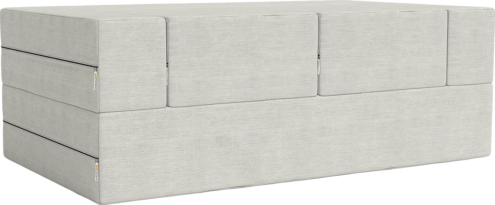 Kids Alfy White Loveseat & Ottomans, Set of 3 - Image 9
