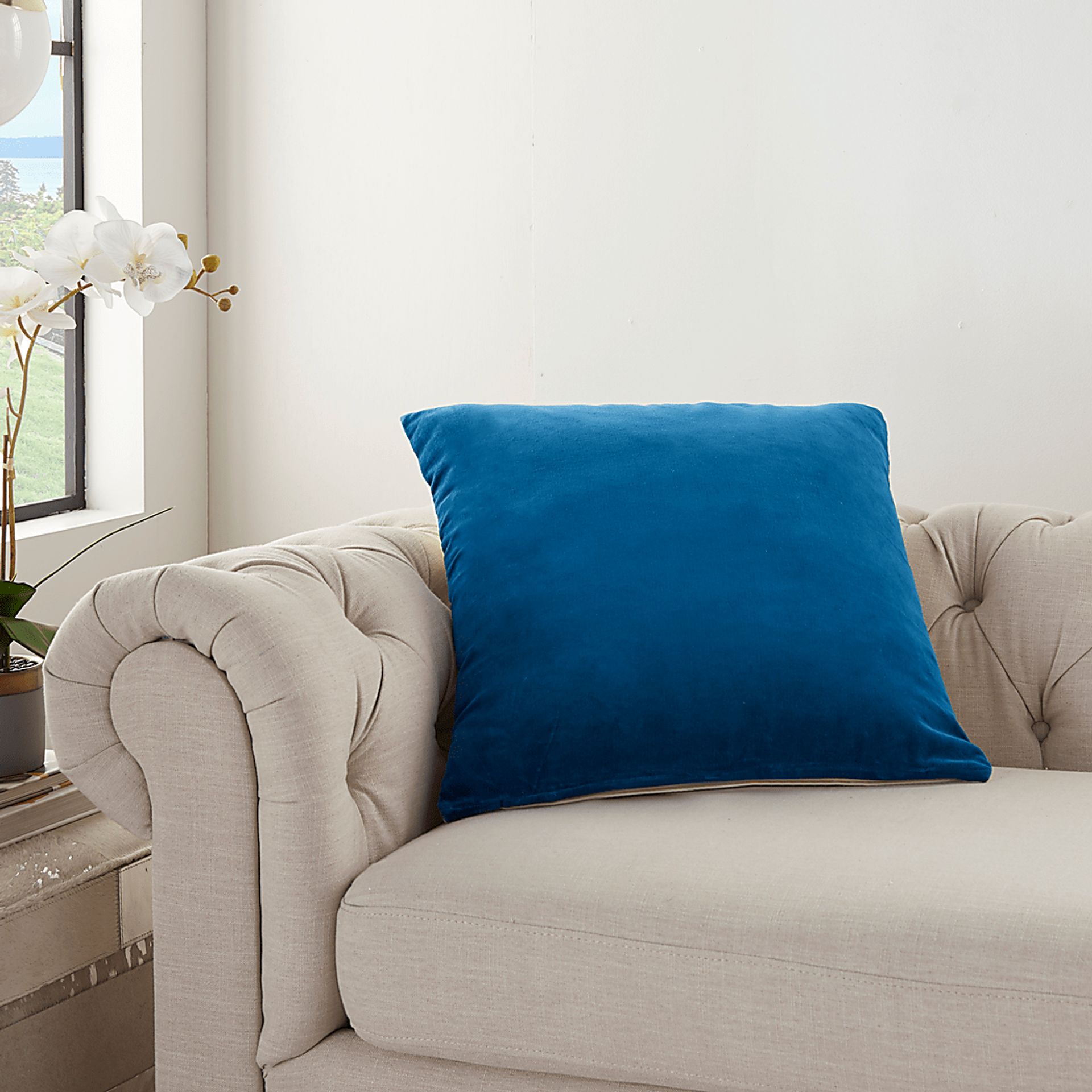 Kids Alinta II Navy Throw Pillow - Image 3