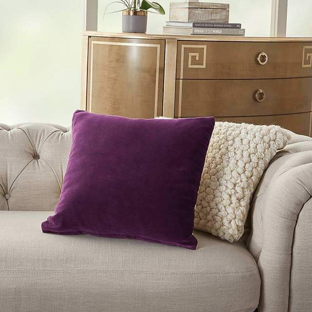 Kids Alinta II Purple Throw Pillow - Thumbnail - Image 3