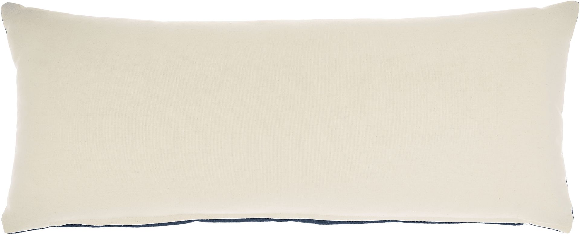 Kids Alinta III Navy Throw Pillow - Image 2