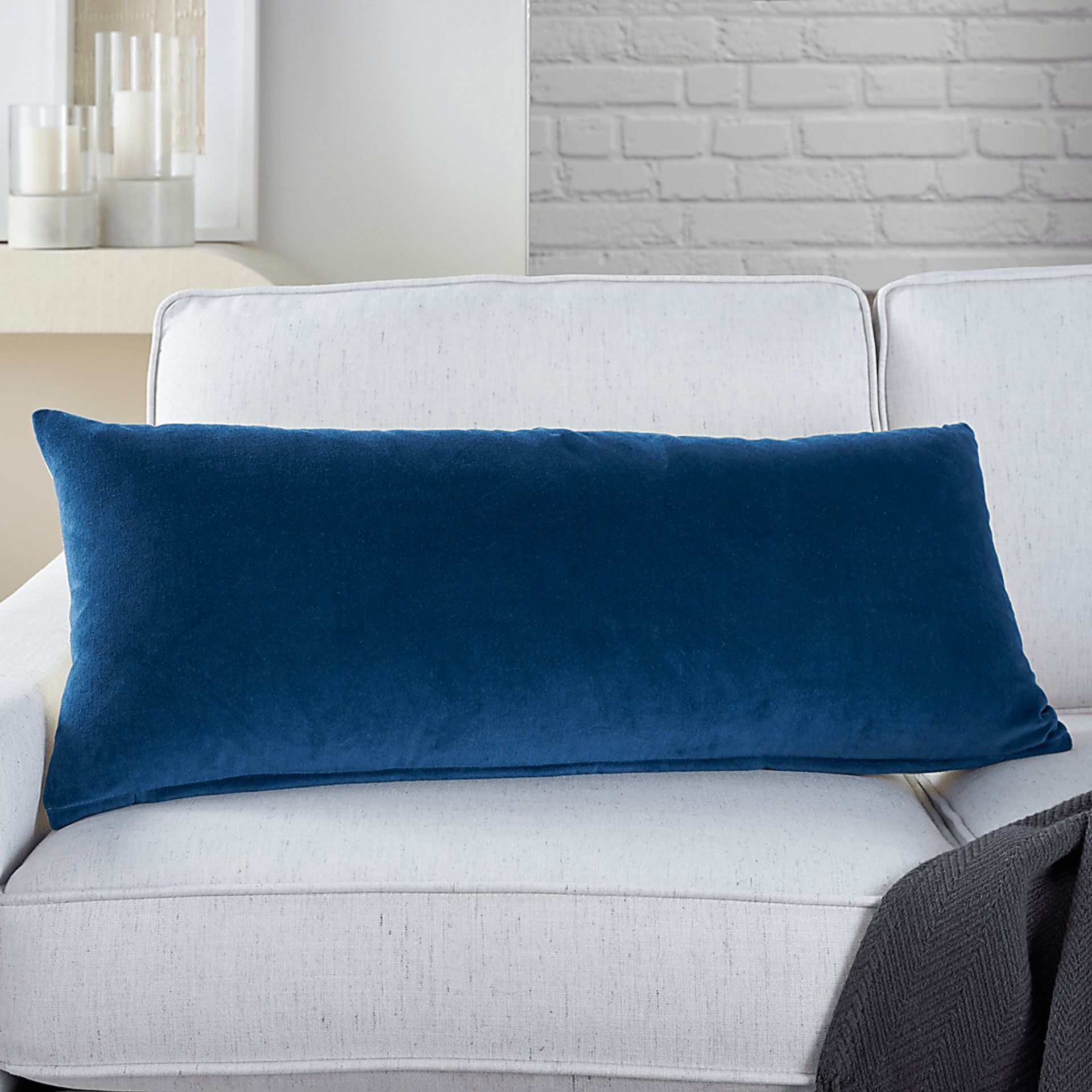Kids Alinta III Navy Throw Pillow - Image 3
