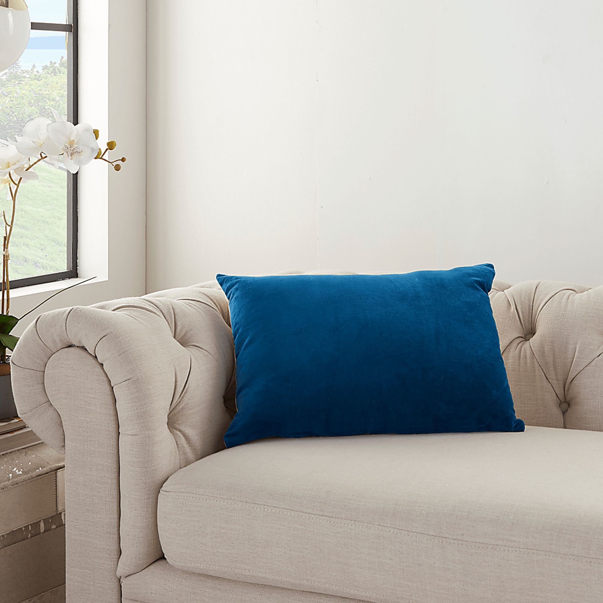 Kids Alinta IV Navy Throw Pillow - Image 3