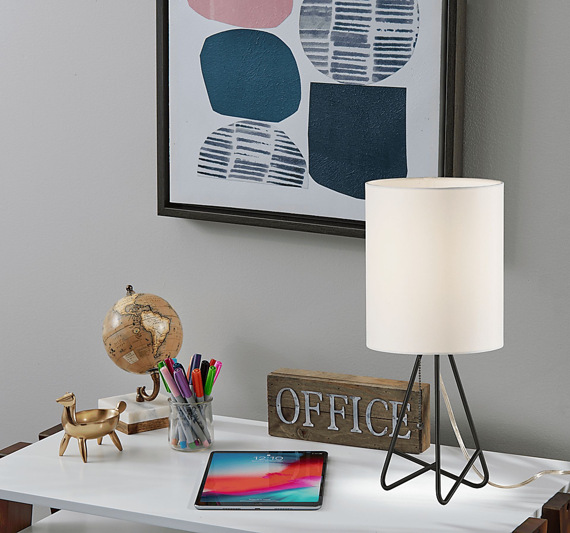 Kids Alness Black Table Lamp - Image 7