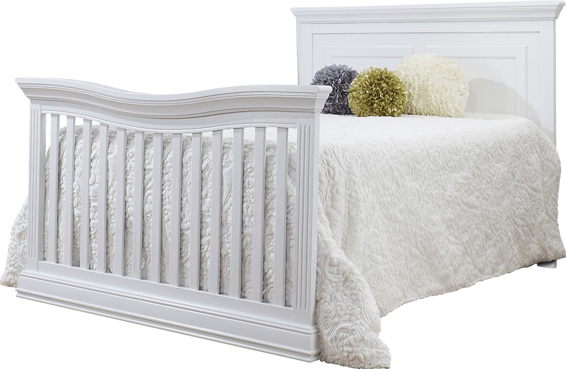Kids Alriga White Convertible Crib - Image 4