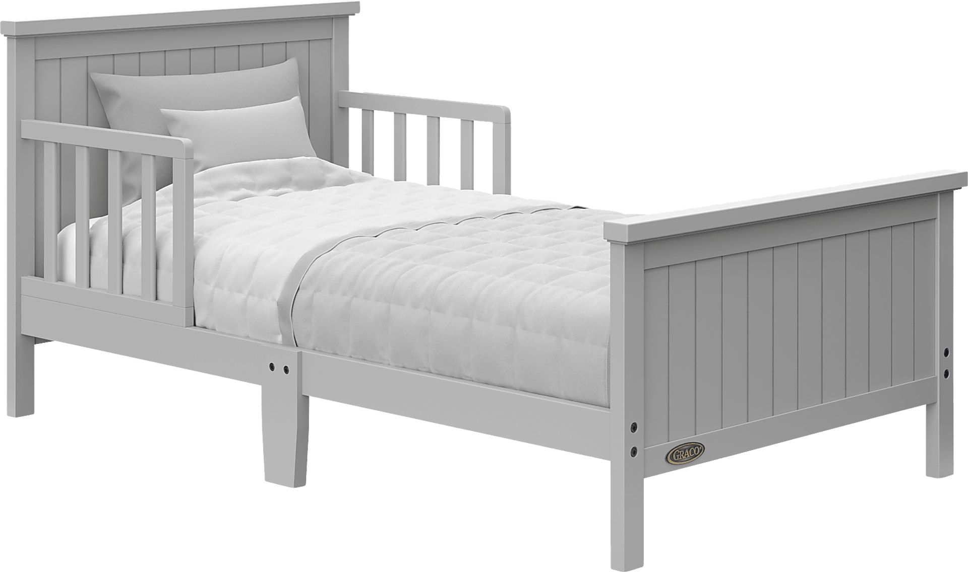 Kids Alteello Gray Toddler Bed - Image 1