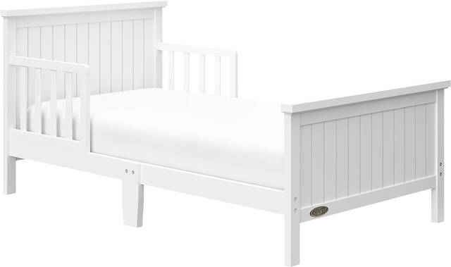 Kids Alteello White Toddler Bed - Thumbnail - Image 1