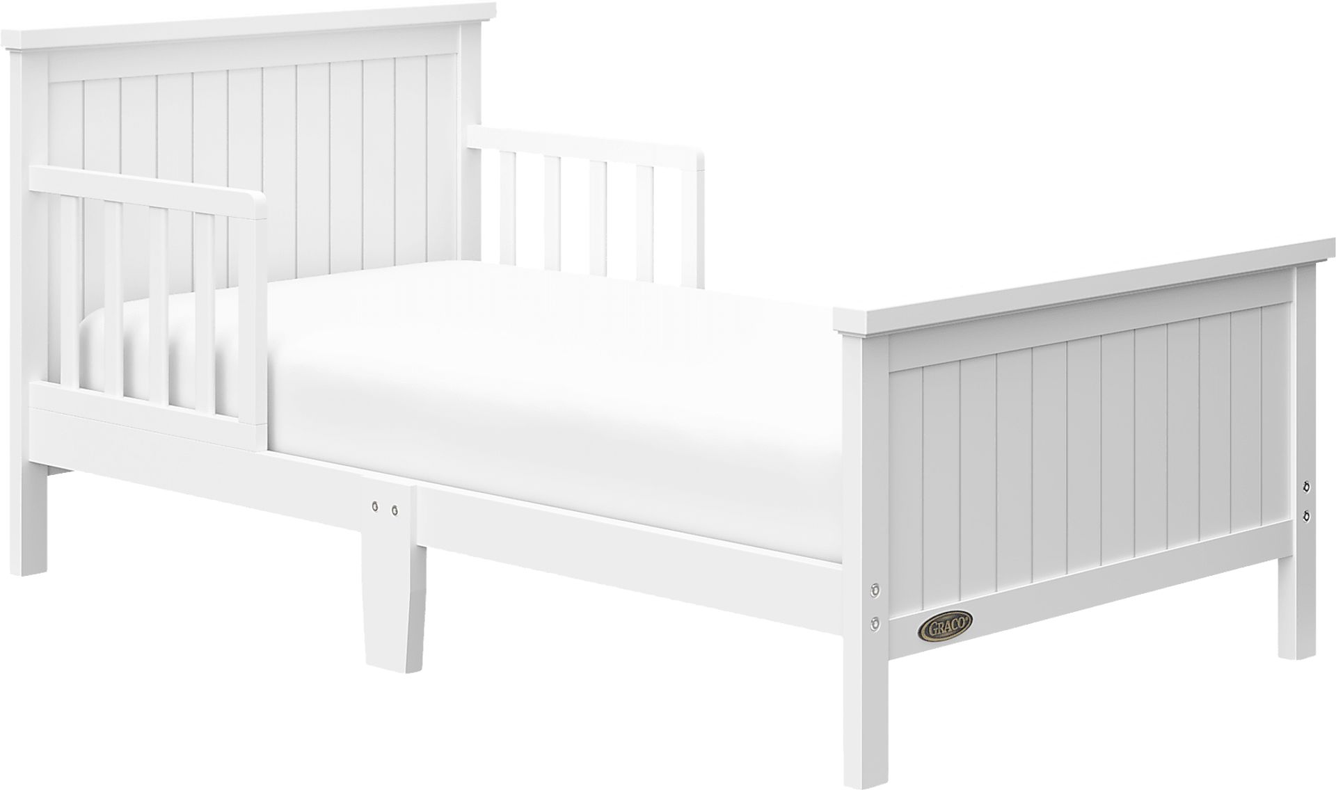 Kids Alteello White Toddler Bed - Image 1