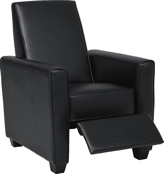 Kids Alvie Black Recliner - Thumbnail - Image 3