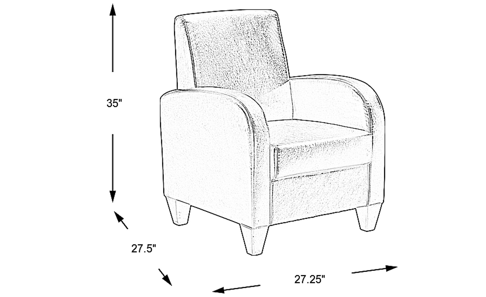 Dimension Image. Please refer to the Dimension Tab on this page for dimension details.