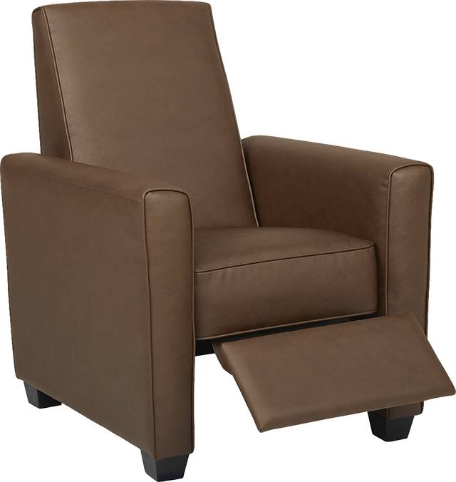 Kids Alvie Brown Recliner - Thumbnail - Image 3