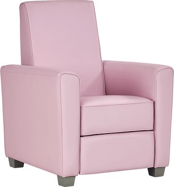 Kids Alvie Pink Recliner