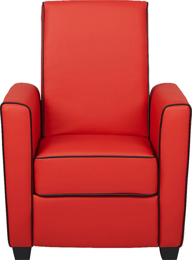 Kids Alvie Red Recliner - Thumbnail - Image 2