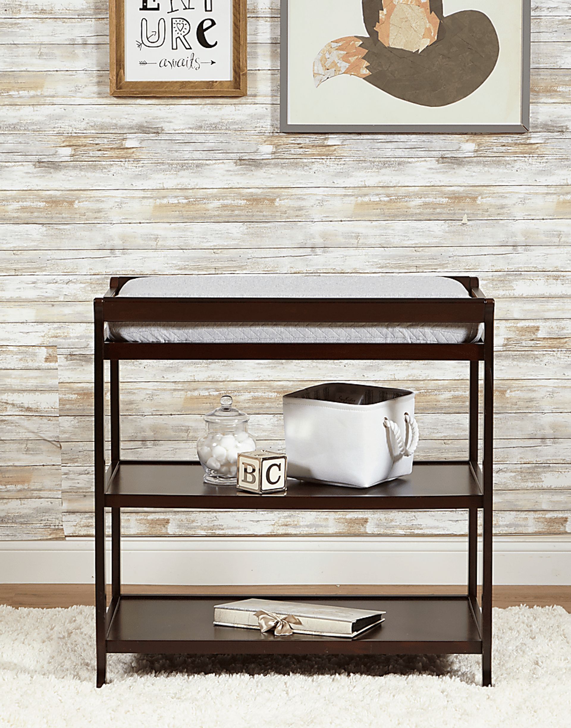 Kids Alvoro Espresso Convertible Crib - Image 3