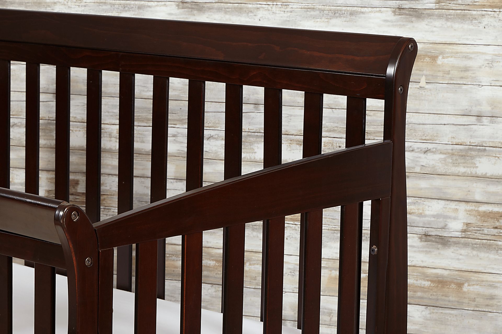 Kids Alvoro Espresso Convertible Crib - Image 6