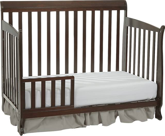 Kids Alvoro Espresso Convertible Crib - Thumbnail - Image 1