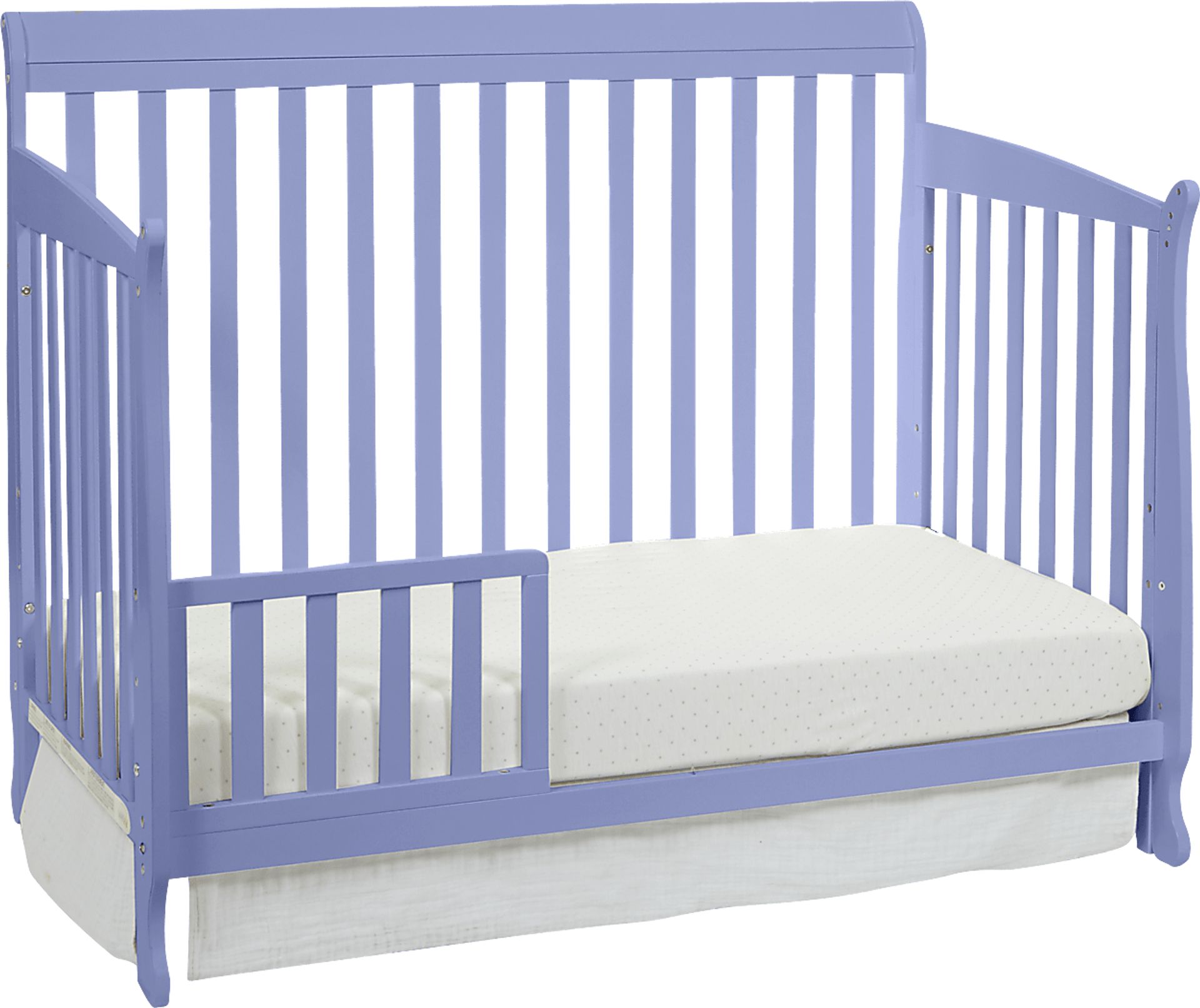 Kids Alvoro Lilac Convertible Crib - Image 11