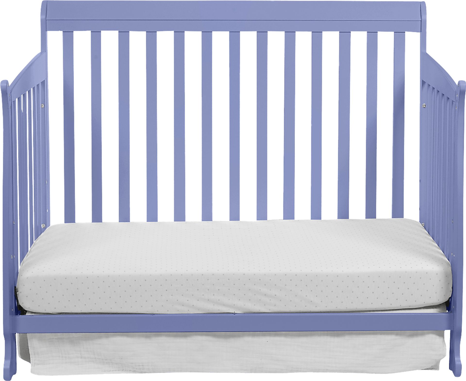 Kids Alvoro Lilac Convertible Crib - Image 8