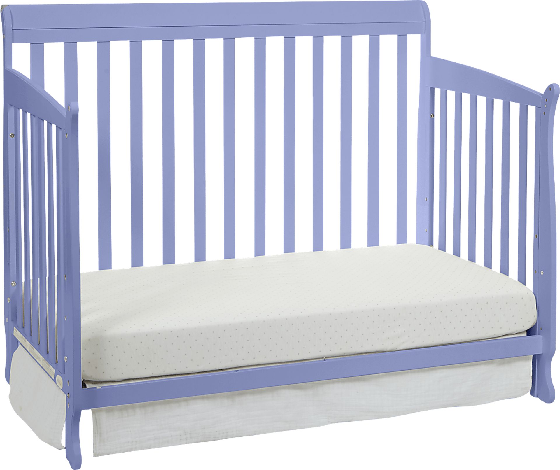 Kids Alvoro Lilac Convertible Crib - Image 9